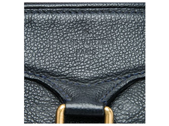 Louis Vuitton Blue Monogram Empreinte Lumineuse PM Blu navy - vista 5