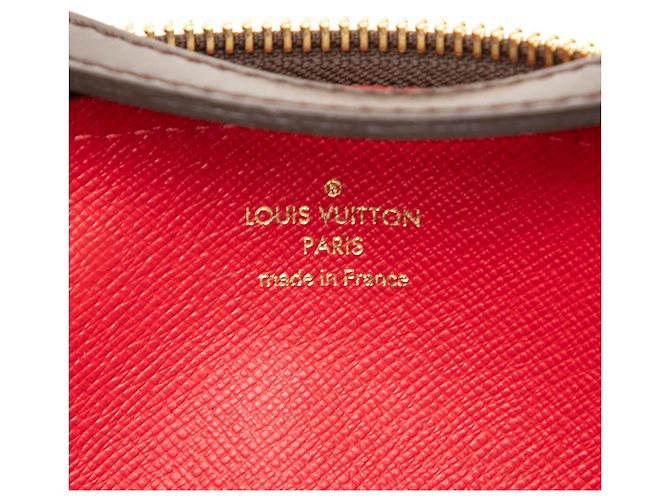 Louis Vuitton Marrone Damier Ebene Papillon 30 - vista 5