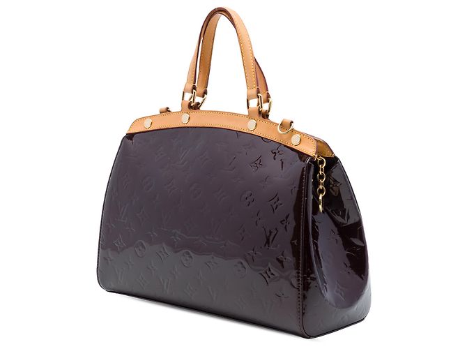 Louis Vuitton Purple Monogram Vernis Brea MM - view 2