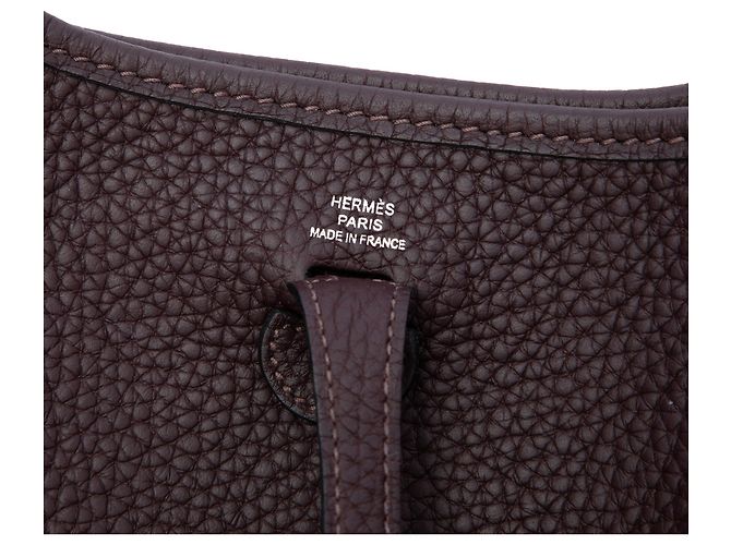 Hermès Red Clemence Evelyne I 16 Amazone Rosso Bordò - vista 5