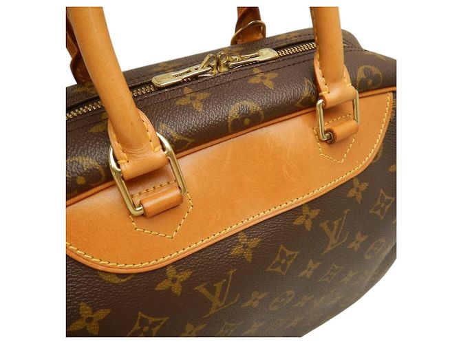 Louis Vuitton Marrone Monogram Deauville - vista 11