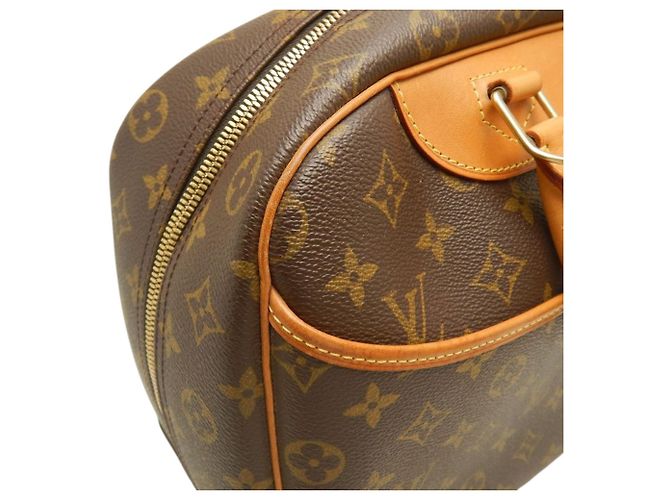 Louis Vuitton Marrone Monogram Deauville - vista 12