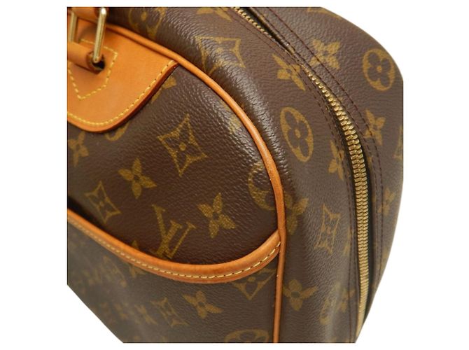 Louis Vuitton Marrone Monogram Deauville - vista 13