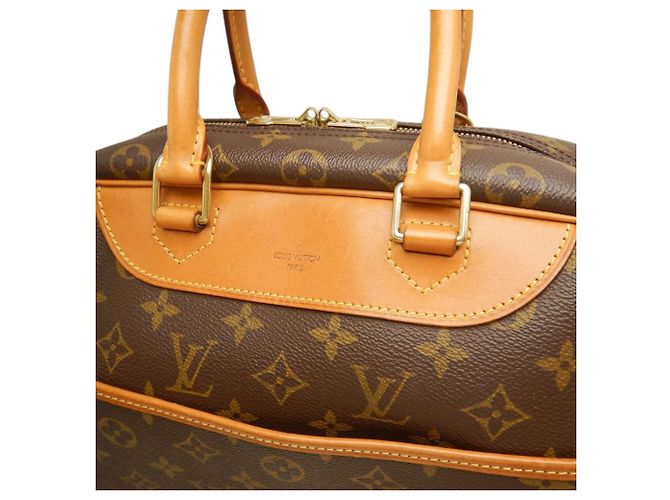 Louis Vuitton Marrone Monogram Deauville - vista 15