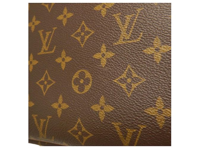 Louis Vuitton Marrone Monogram Deauville - vista 16