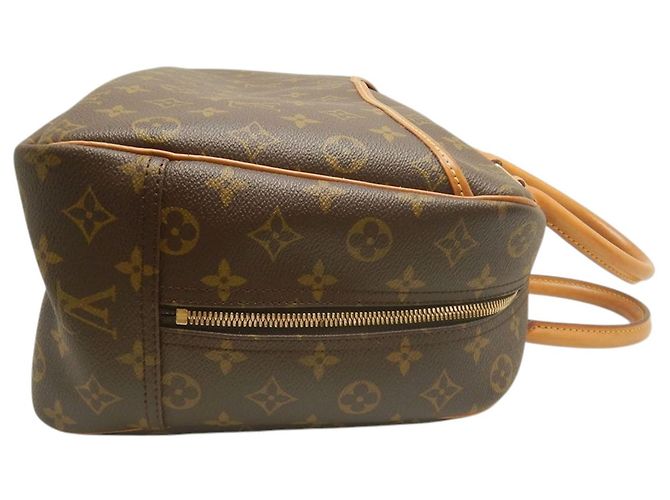Louis Vuitton Marrone Monogram Deauville - vista 18