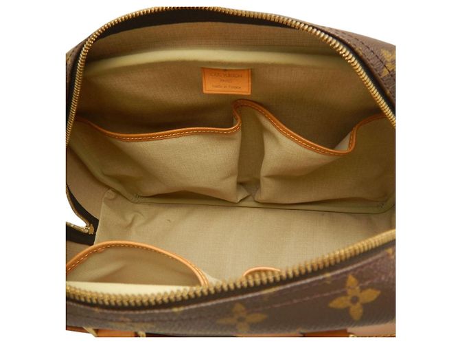 Louis Vuitton Marrone Monogram Deauville - vista 4