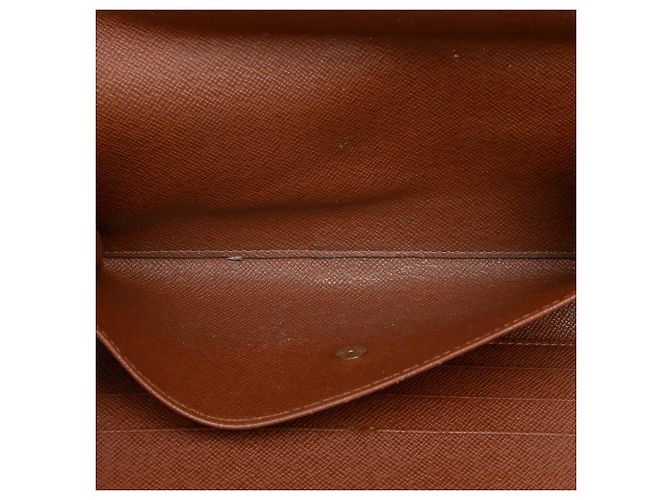 Portafoglio lungo Sarah Monogram marrone Louis Vuitton - vista 4