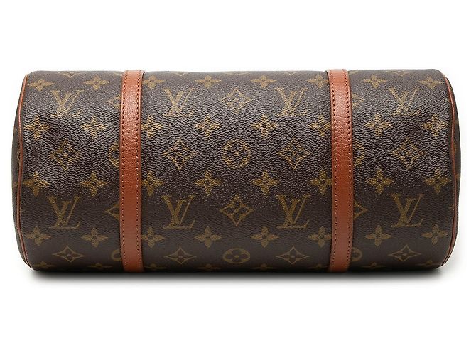 Louis Vuitton Marrone Monogram Papillon 30 - vista 3
