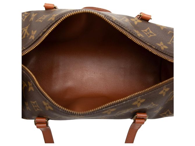 Louis Vuitton Marrone Monogram Papillon 30 - vista 4
