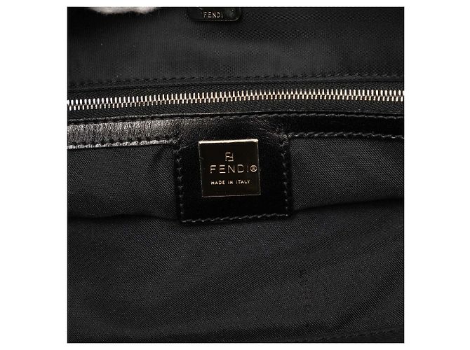 Tote in nylon nero Fendi - vista 5