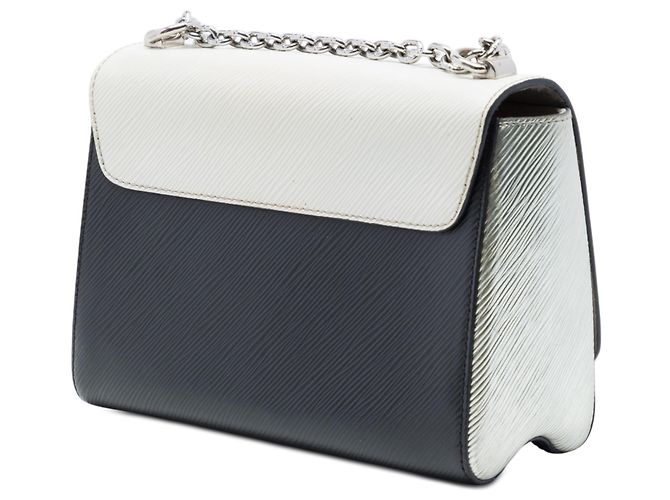 Louis Vuitton White Epi Bicolor Twist MM Bianco - vista 2