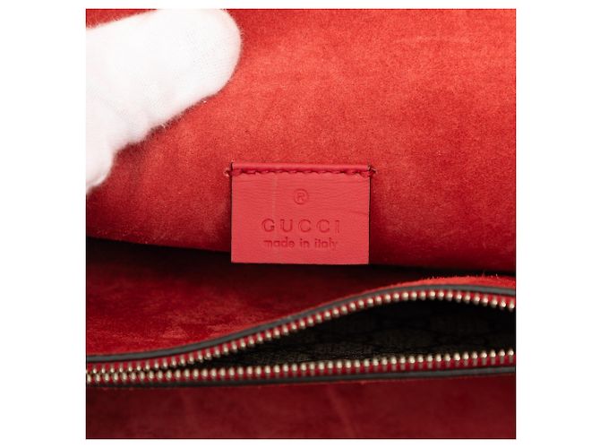 Borsa a tracolla Gucci Beige Medium GG Supreme Dionysus - vista 5