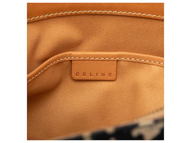 Céline Borsa Celine Blue C Macadam Denim Blu navy - vista 5