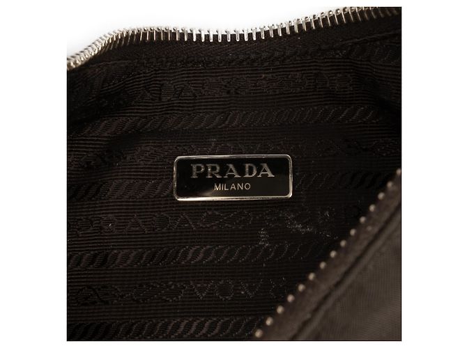 Borsa Prada Black Tessuto Re Edition 2005 Nero - vista 5