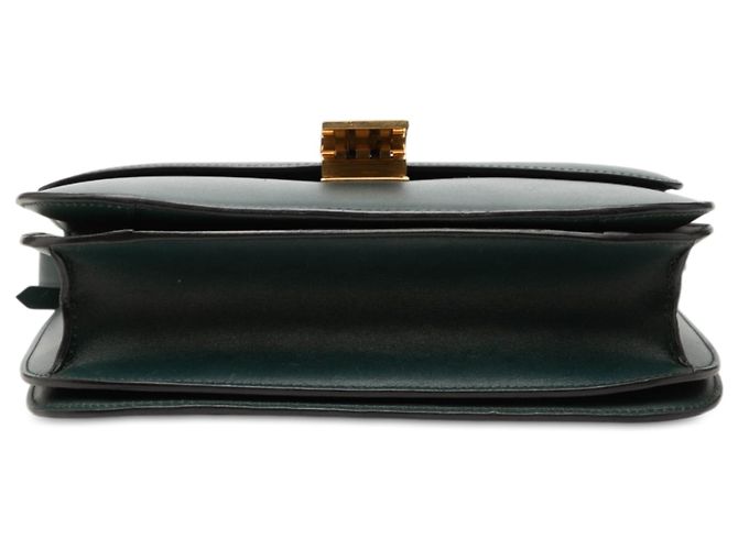 Céline Celine Green Medium Calfskin Classic Box Verde Verde oscuro - vista 3