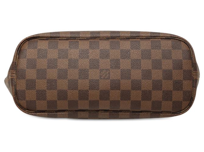 Louis Vuitton Marrone Damier Ebene Neverfull PM - vista 3