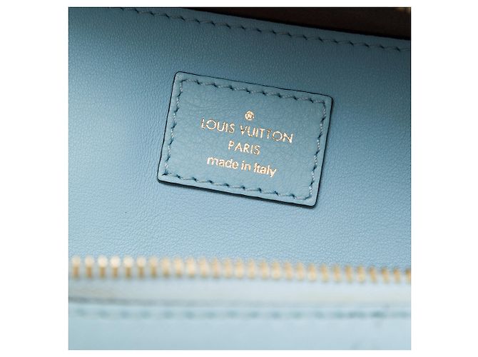 Louis Vuitton Blue Sofia Coppola Calfskin Perforated SC PM Blu chiaro - vista 5