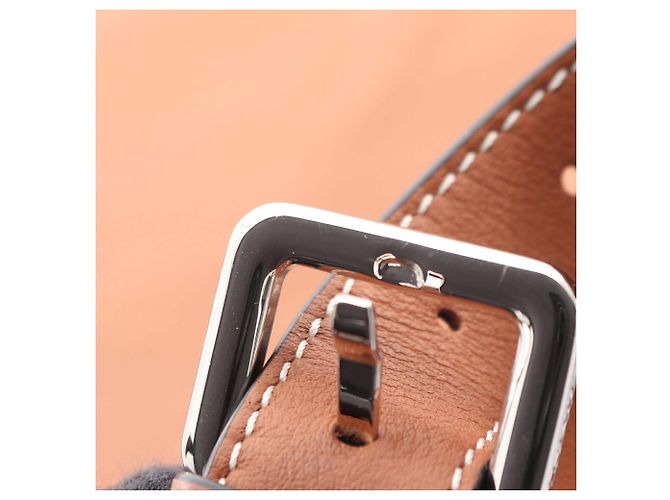 LOEWE Anagram Leder Shopper Rucksack Braun - Ansicht 8