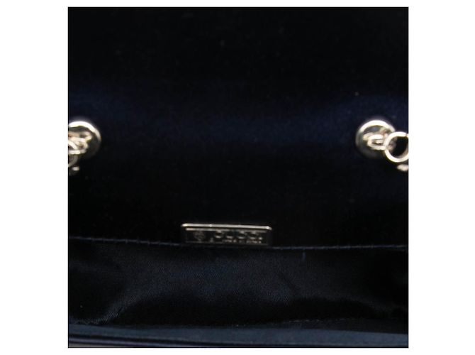 Gucci Blue Mini Satin Bamboo Night - vista 4