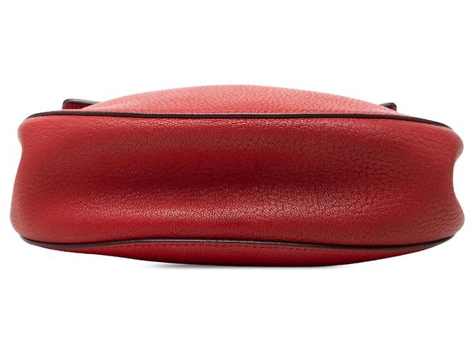 Chloé Borsa a tracolla Drew in pelle rossa, piccola Rosso - vista 3