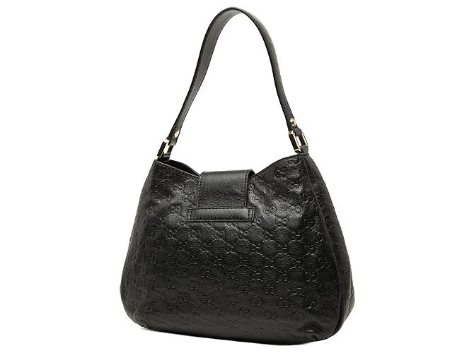 Borsa a tracolla Gucci Black Medium Guccissima New da donna Nero - vista 2