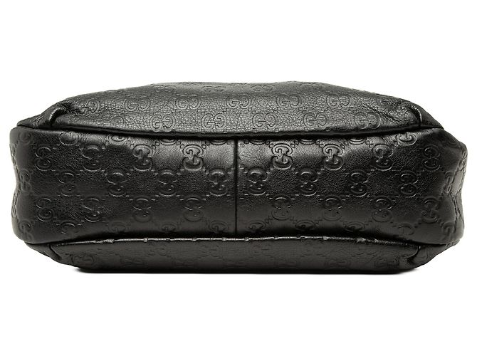 Borsa a tracolla Gucci Black Medium Guccissima New da donna Nero - vista 3