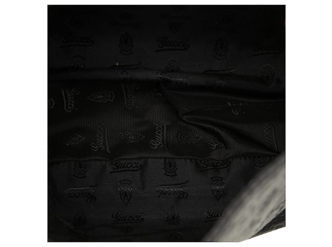 Borsa a tracolla Gucci Black Medium Guccissima New da donna Nero - vista 4