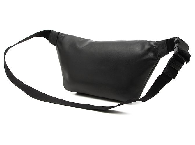 Borsa a tracolla Balenciaga Black Leather Everyday Belt Bag XS Nero - vista 2