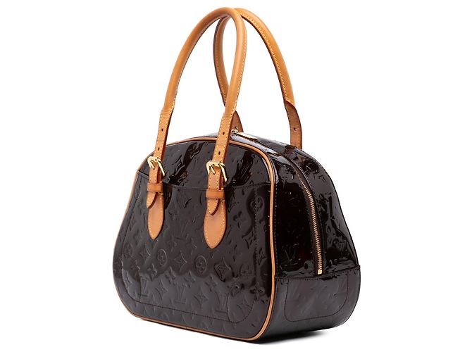 Louis Vuitton Purple Monogram Vernis Summit Drive Porpora - vista 2