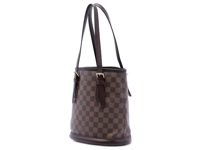 Louis Vuitton Marrom Damier Ebene Marais - vista 2