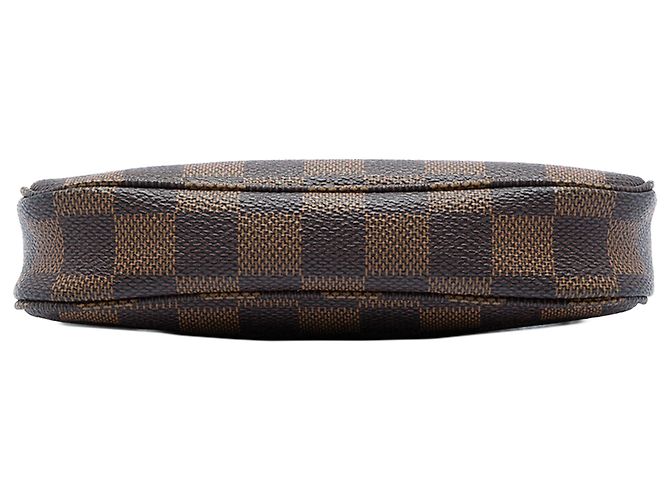 Louis Vuitton Marrone Damier Ebene Mini Pochette Accessoires - vista 3