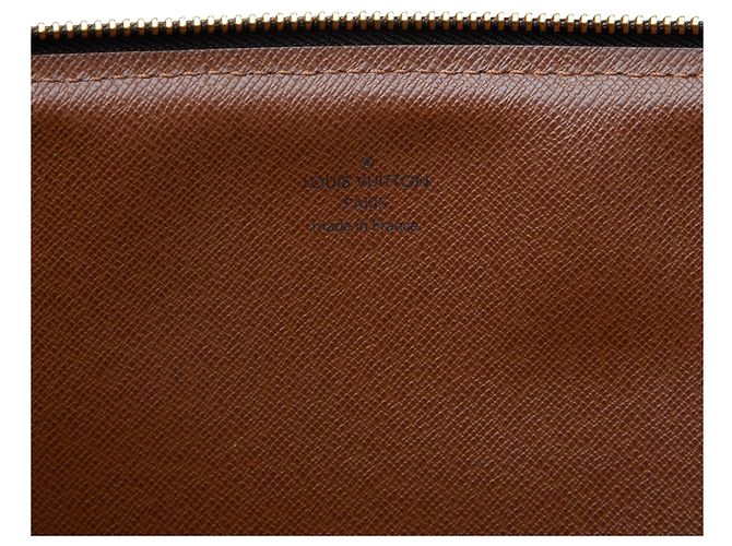 Louis Vuitton Poche Documents Portfolio Monogram Marrone - vista 5