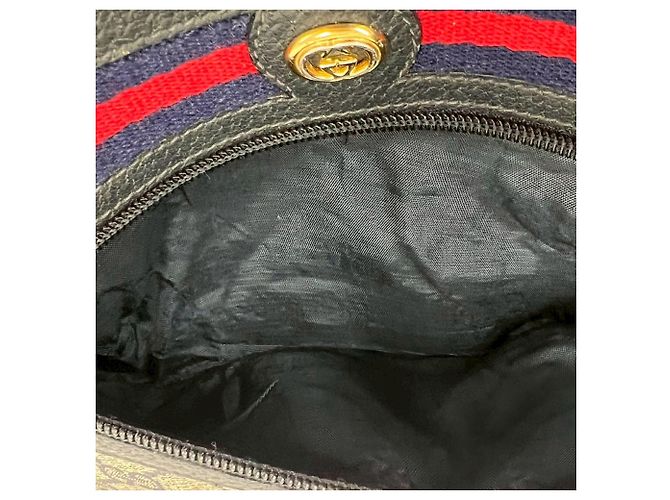 Gucci Beige GG Supreme Web Crossbody - vista 4