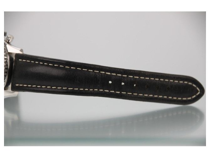 Breitling Navitimer Montbrillant A41330 Quadrante Nero Automatico 38mm Silver hardware - vista 7