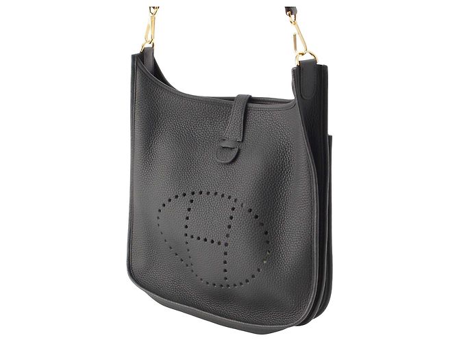Hermès Black Clemence Evelyne III 29 Nero - vista 15