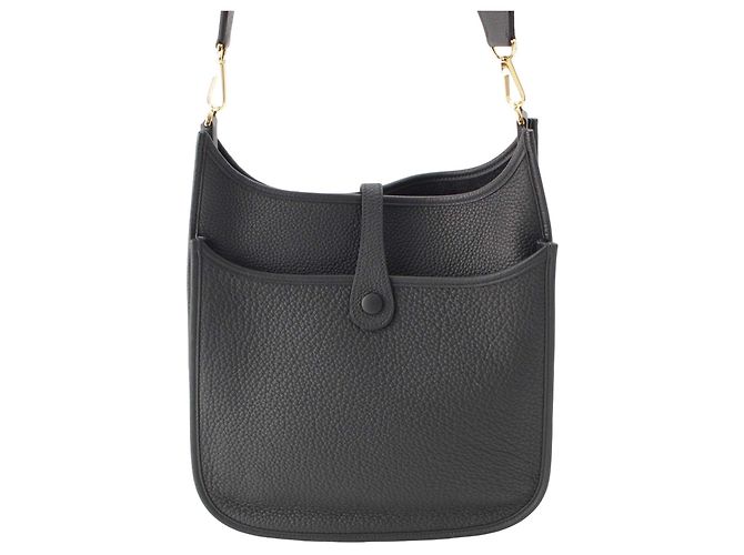 Hermès Black Clemence Evelyne III 29 Nero - vista 2