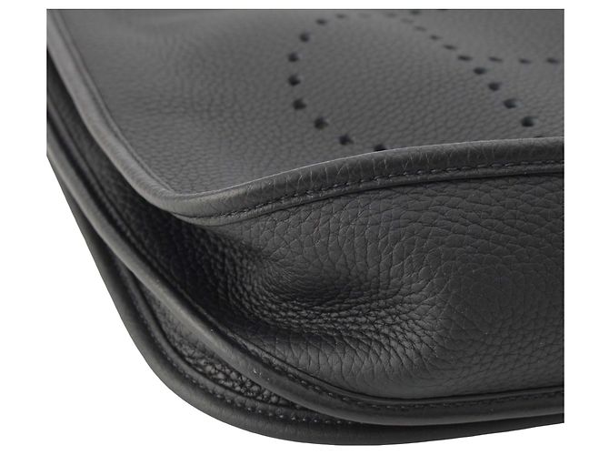 Hermès Black Clemence Evelyne III 29 Nero - vista 9