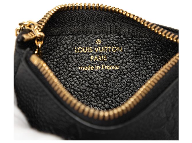Monogram Empreinte Key Pouch Negro Louis Vuitton - vista 5