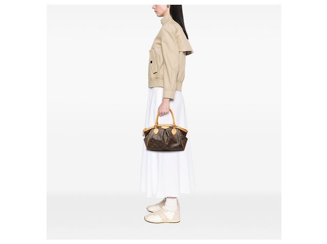 Louis Vuitton Marrone Monogram Tivoli PM - vista 6