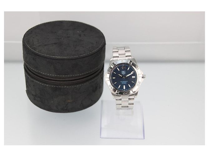 TAG Heuer Aquaracer WAF2112 Quadrante blu Automatico 39mm Silver hardware - vista 13