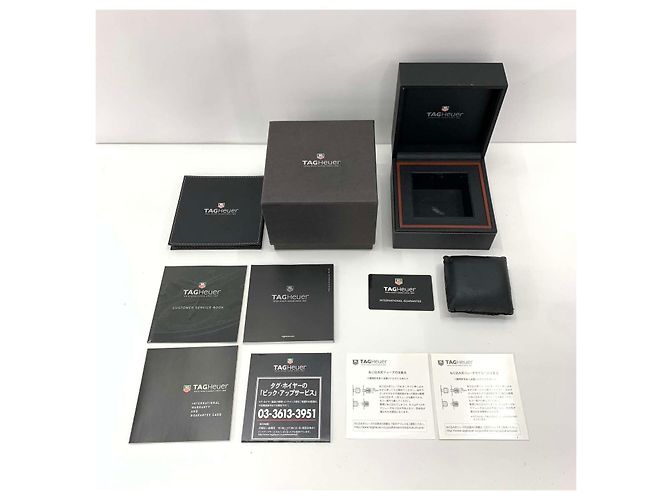 TAG Heuer Aquaracer Calibre 5 500M WAJ2110 Quadrante nero Automatico 43mm Grigio Silver hardware - vista 10