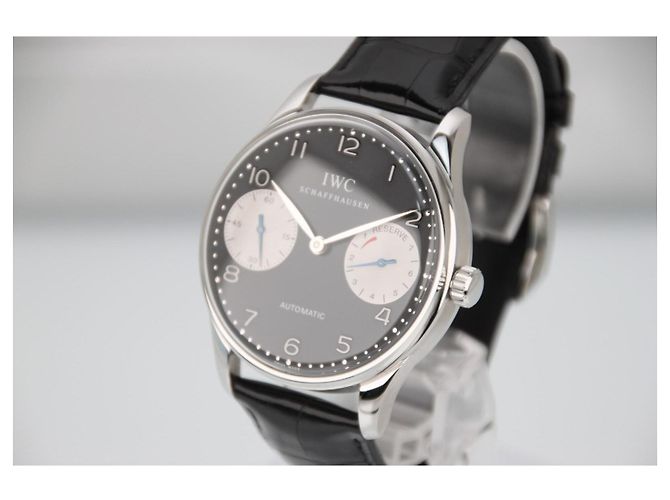 IWC Portuguese 2000 IW500001 Quadrante Nero Automatico 42mm - vista 2