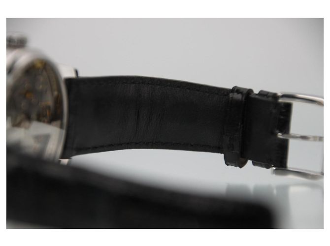 IWC Portuguese 2000 IW500001 Quadrante Nero Automatico 42mm - vista 9