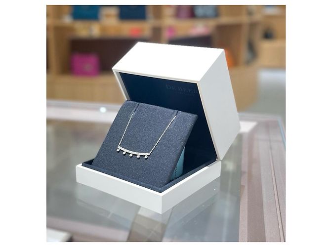 Collana di diamanti De Beers Argento - vista 4