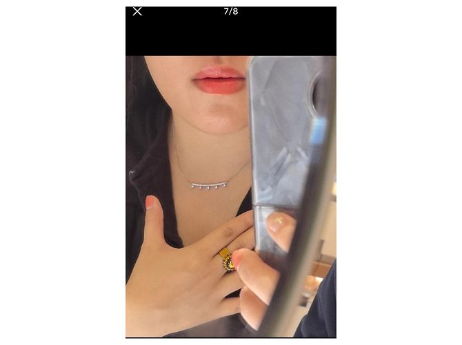 Collana di diamanti De Beers Argento - vista 8