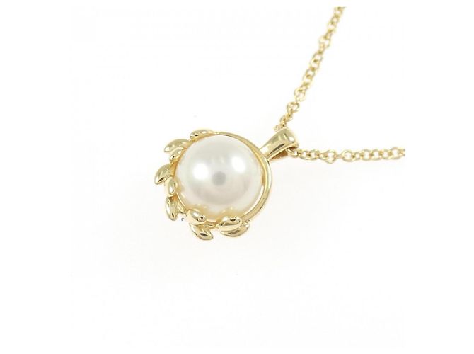 Tiffany & Co Collana Tiffany Olive Leaf in oro giallo 18K - vista 3
