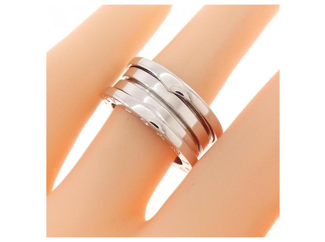 Bulgari Bvlgari B.zero1 3-Band Ring aus 18K Weißgold - Ansicht 3