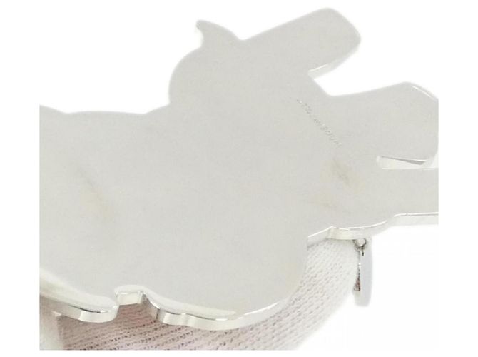Fendi ITO 7AP105 B09 Portachiavi Argento Arancione - vista 4
