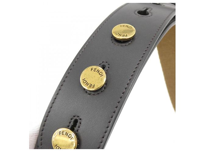 Fendi Strap You Gürtel aus Kalbsleder Braun - Ansicht 4